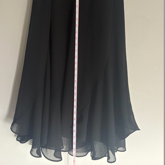 R&M Richards Black High-Low Maxi Skirt - Size 20W, NWT - Picture 2 of 7